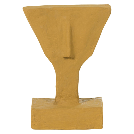 Ornament decorativ Olen, papier-mache, galben, 35 x 25 x 15 cm, WOOOD 377845-H [2]