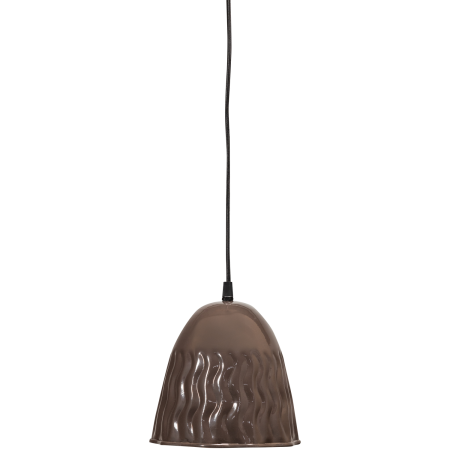 Iluminat decorativ - Pendul Arleso, 25 W, E27, metal, maro inchis, 18 x 19 x 19 cm, WOOOD 377555-B