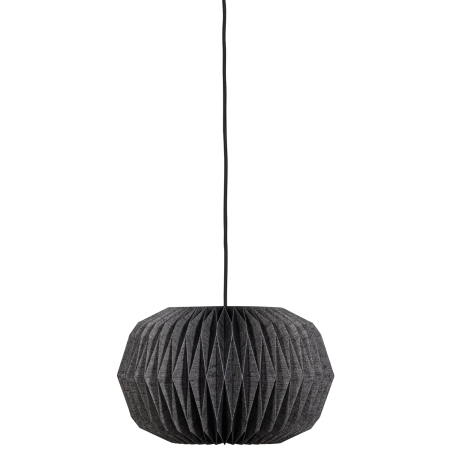 Iluminat decorativ - Pendul Globe, 11 W, E27, hartie, negru, 25 x 44 x 44 cm, WOOOD 801335-Z