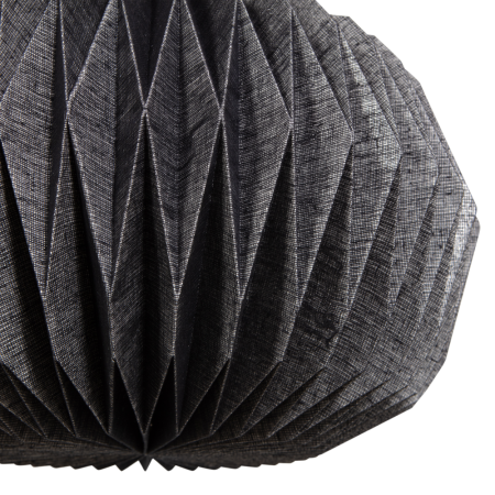 Pendul Globe, 11 W, E27, hartie, negru, 25 x 44 x 44 cm, WOOOD 801335-Z [3]