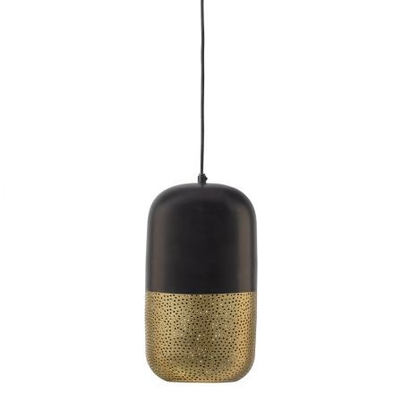 Lustre si pendule - Pendul Tirsa, 40 W, E27, metal, negru/alama, 36 x 20 x 20 cm, WOOOD 375411-Z