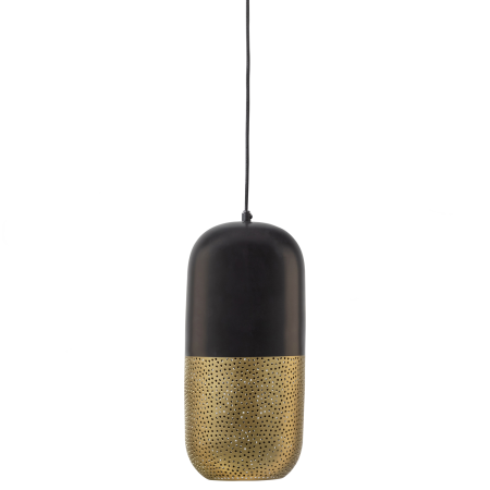 Lustre si pendule - Pendul Tirsa, 40 W, E27, metal, negru/alama, 46 x 20 x 20 cm, WOOOD 375410-Z