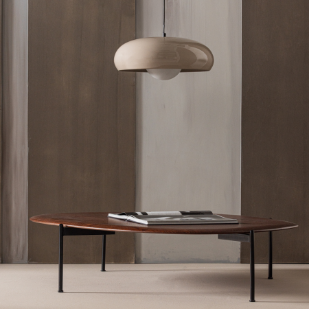 Masuta de cafea Kota, MDF, maro, 26 x 121 x 97 cm, WOOOD 377831-B [1]