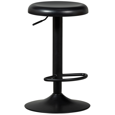 Scaun de bar Isaac, metal, negru, 81 x 39 x 39 cm, WOOOD 377384-Z [4]