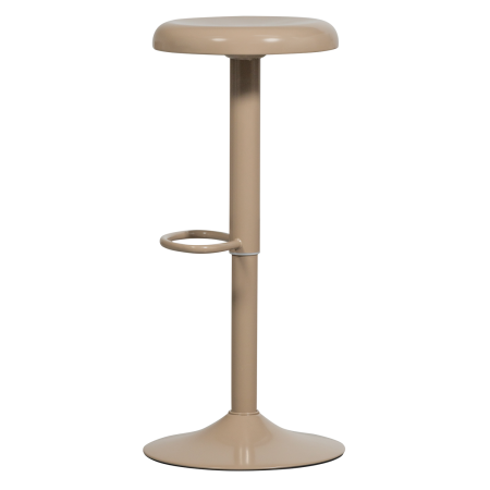 Scaun de bar Isaac, metal, nisipiu, 81 x 39 x 39 cm, WOOOD 377384-A [4]
