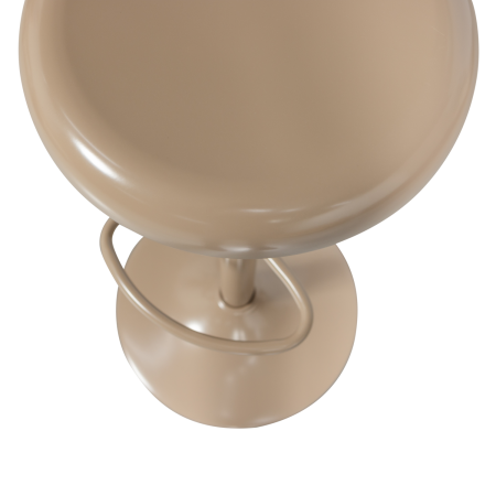 Scaun de bar Isaac, metal, nisipiu, 81 x 39 x 39 cm, WOOOD 377384-A [6]