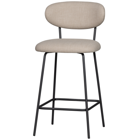 Taburete de bar - Scaun de bar Kjeld, tesatura, natur, 93 x 46 x 52 cm, WOOOD 374073-N