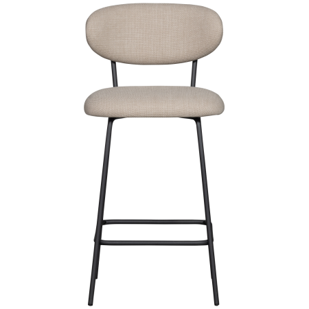 Scaun de bar Kjeld, tesatura, natur, 93 x 46 x 52 cm, WOOOD 374073-N [2]
