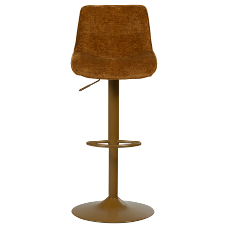 Scaun de bar Marten, chenille, caramel, 110 x 45 x 50 cm, WOOOD 377486-K [3]