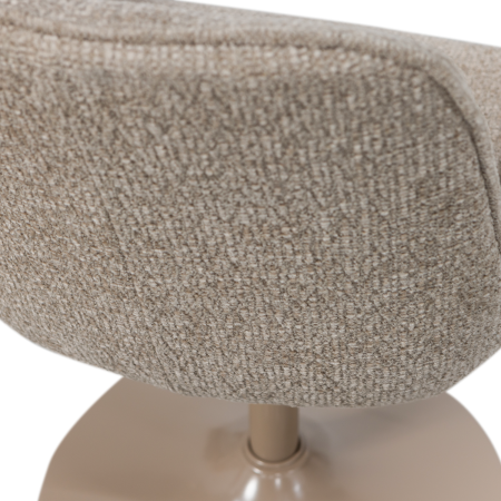 Scaun de bar Marten, poliester, nisipiu, 110 x 45 x 50 cm, WOOOD 377486-S [6]