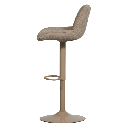 Scaun de bar Marten, poliester, nisipiu, 110 x 45 x 50 cm, WOOOD 377486-S [4]