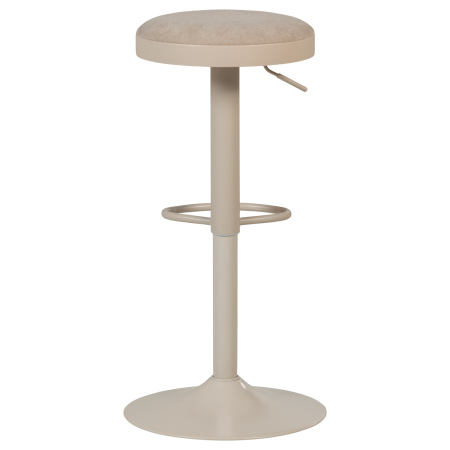 Scaun de bar Mevo, chenille, nisipiu, 82 x 42 x 42 cm, WOOOD 377972-Z [7]