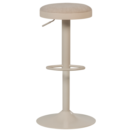 Scaun de bar Mevo, chenille, nisipiu, 82 x 42 x 42 cm, WOOOD 377972-Z [3]