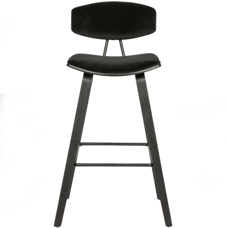 Scaun de bar Senn, poliester, negru, 91 x 42 x 48 cm, WOOOD 373310-Z [3]