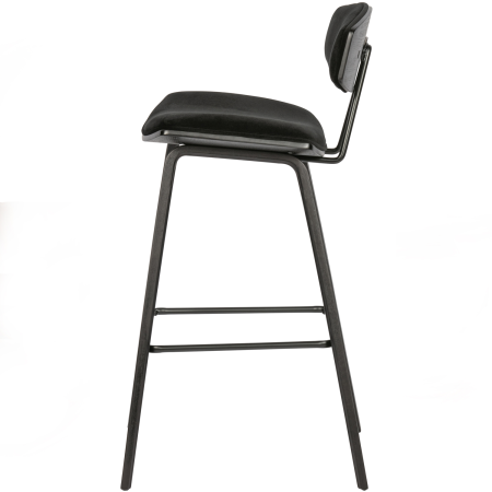 Scaun de bar Senn, poliester, negru, 91 x 42 x 48 cm, WOOOD 373310-Z [4]