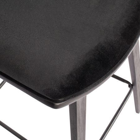 Scaun de bar Senn, poliester, negru, 91 x 42 x 48 cm, WOOOD 373310-Z [7]