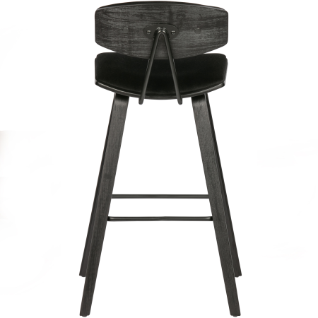 Scaun de bar Senn, poliester, negru, 91 x 42 x 48 cm, WOOOD 373310-Z [5]