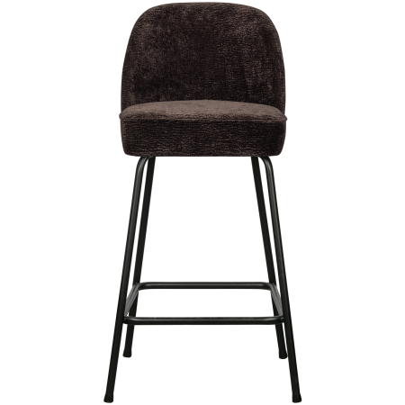 Scaun de bar Vogue, poliester, maro inchis, 89 x 50 x 55 cm, WOOOD 800294-DB [1]