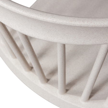 Scaun de gradina Bliss, plastic, alb crem melanj, 75 x 52 x 53 cm, WOOOD 378634-WM [7]