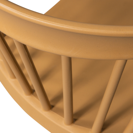 Scaun de gradina Bliss, plastic, caramel melanj, 75 x 52 x 53 cm, WOOOD 378634-CM [7]