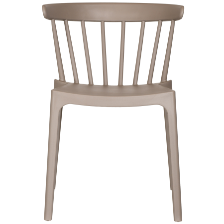 Scaun de gradina Bliss, plastic, taupe, 75 x 52 x 53 cm, WOOOD 378634-TA [3]
