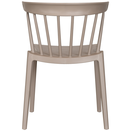 Scaun de gradina Bliss, plastic, taupe, 75 x 52 x 53 cm, WOOOD 378634-TA [5]
