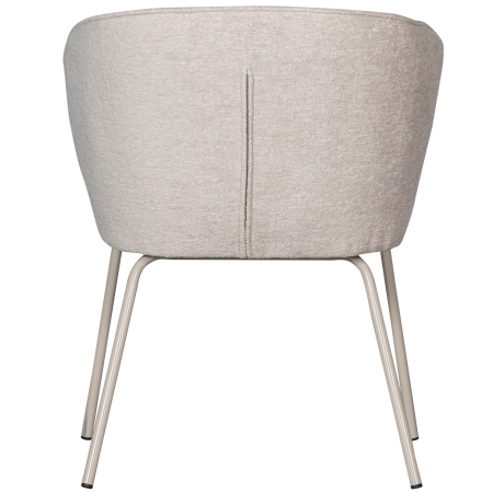 Scaun dining Admit, tesatura, gri pietris, 78 x 60 x 58 cm, WOOOD 800208-P [5]