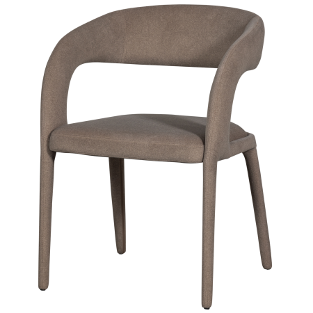 Scaune - Scaun dining Arms, poliester, maro, 80 x 60 x 54 cm, vtwonen 400532-B