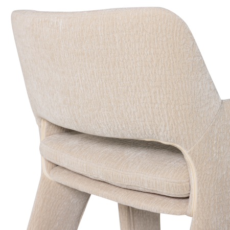 Scaun dining Bigfoot, chenille, nisipiu, 78 x 57 x 56 cm, vtwonen 400553-Z [5]