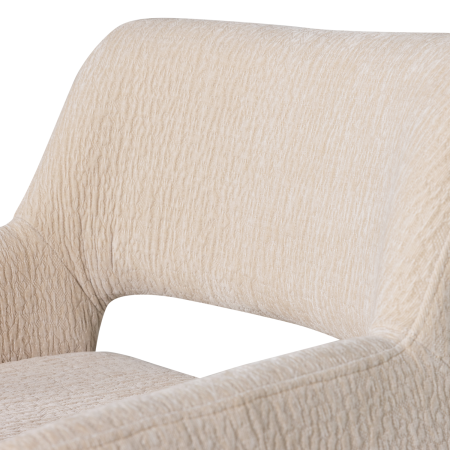 Scaun dining Bigfoot, chenille, nisipiu, 78 x 57 x 56 cm, vtwonen 400553-Z [4]