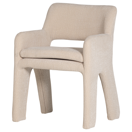 Scaune - Scaun dining Bigfoot, chenille, nisipiu, 78 x 57 x 56 cm, vtwonen 400553-Z