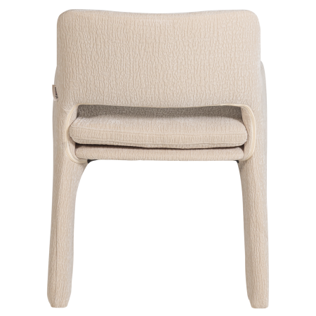 Scaun dining Bigfoot, chenille, nisipiu, 78 x 57 x 56 cm, vtwonen 400553-Z [3]