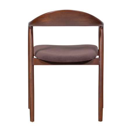 Scaun dining Bran, catifea, maro, 79 x 57 x 53 cm, WOOOD 377799-B [4]