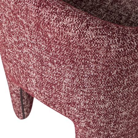 Scaun dining Cordo, tesatura melanj, bordo, 83 x 64 x 64 cm, WOOOD 377800-B [6]