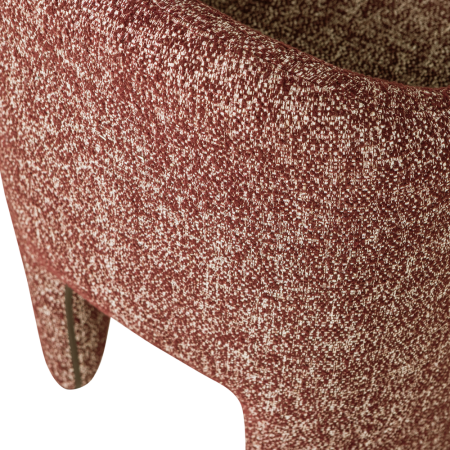 Scaun dining Cordo, tesatura melanj, maro ruginiu, 83 x 64 x 64 cm, WOOOD 377800-R [6]