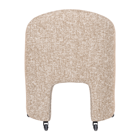 Scaun dining Cordo, tesatura melanj, natur melanj, 83 x 64 x 64 cm, WOOOD 377800-N [4]