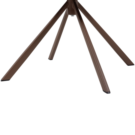 Scaun dining Femke, chenille, maro, 80 x 58 x 65 cm, WOOOD 377380-R [7]