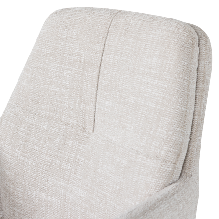 Scaun dining Grant, tesatura melanj, natur melanj, 88 x 61 x 63 cm, WOOOD 377387-A [6]