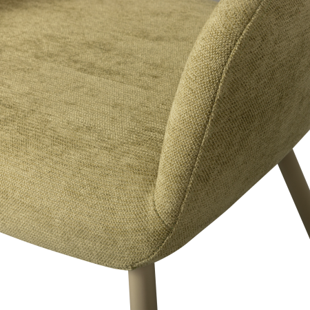 Scaun dining Jenny, tesatura, verde salvie, 80 x 58 x 58 cm, WOOOD 374076-G [5]
