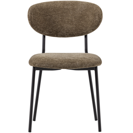 Scaun dining Kjeld, chenille, verde, 79 x 47 x 53 cm, WOOOD 374072-G [2]