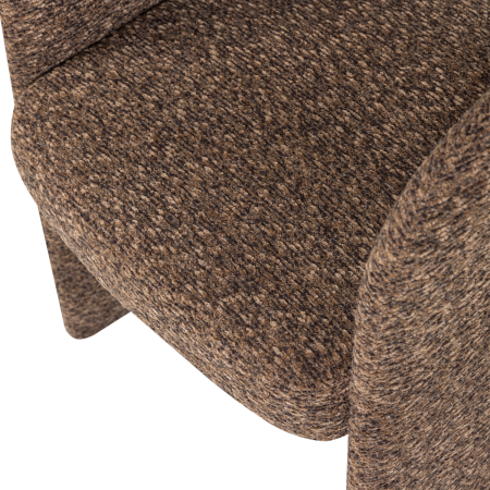Scaun dining Lanor, boucle, maro, 76 x 58 x 57 cm, WOOOD 377995-B [6]