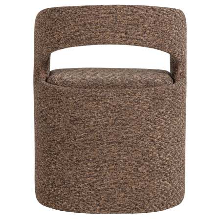 Scaun dining Lanor, boucle, maro, 76 x 58 x 57 cm, WOOOD 377995-B [5]
