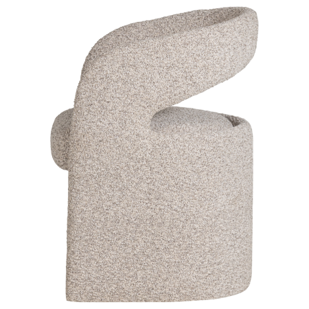 Scaun dining Lanor, boucle, natur, 76 x 58 x 57 cm, WOOOD 377995-N [4]