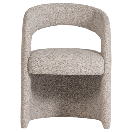 Scaun dining Lanor, boucle, natur, 76 x 58 x 57 cm, WOOOD 377995-N [3]