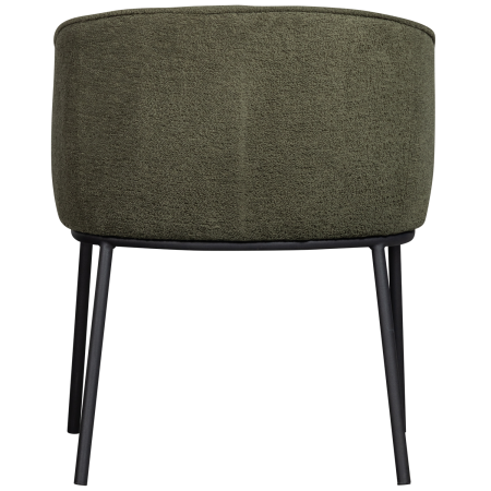 Scaun dining Leon, boucle, verde padure, 77 x 61 x 63 cm, WOOOD 374098-F [5]