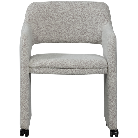 Scaun dining Lyric, poliester, gri, 79 x 59 x 58 cm, WOOOD 377474-G [3]