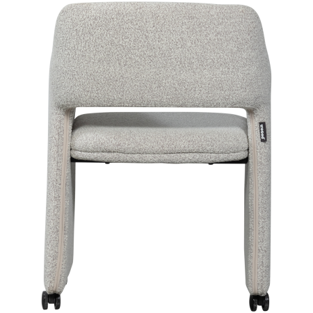 Scaun dining Lyric, poliester, gri, 79 x 59 x 58 cm, WOOOD 377474-G [5]