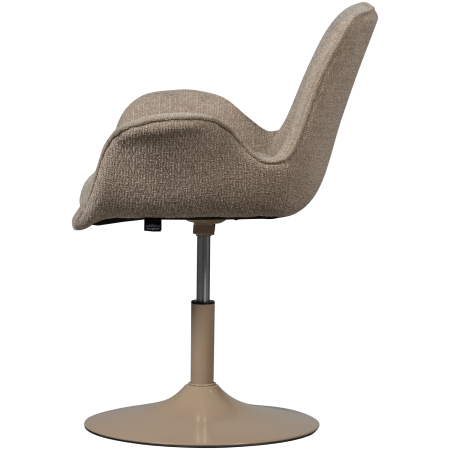 Scaun dining Marten, poliester, nisipiu, 90 x 70 x 66 cm, WOOOD 377487-S [5]