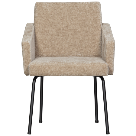 Scaun dining Mount, poliester, nisipiu, 82 x 61 x 65 cm, WOOOD 801139-SA [3]
