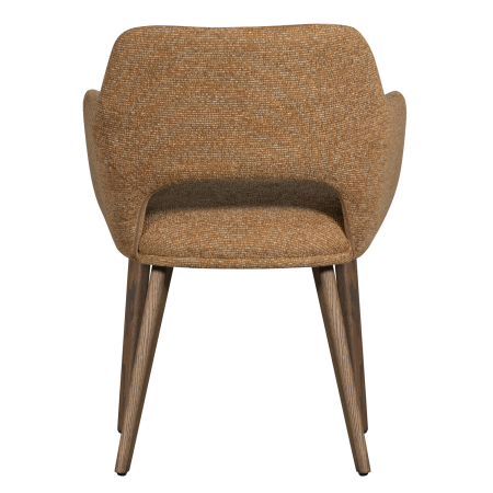 Scaun dining Murat, poliester, galben, 86 x 61 x 60 cm, WOOOD 377492-GM [4]